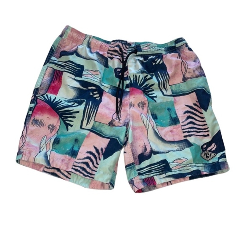 PacSun Pink and Blue Athletic Shorts
